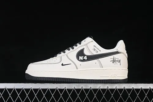 All categories Nk Air Force 1 Air Force series Nk Air Force 1 Low Air Force low-top Nike Air Force 1'07 Low Stussy co-branded classic white and black Air Force 1 low-top casual sneakers DD1982-329